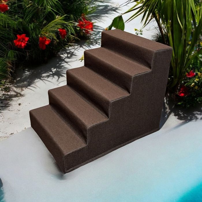 Ступени для собак цвет коричневий, лесенка для собак, пандус для собак