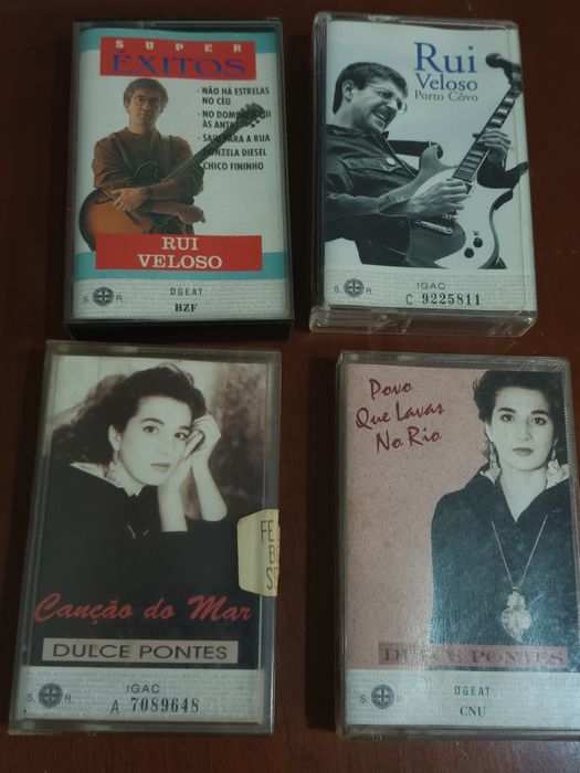 Cassetes Rui Veloso Dulce Pontes