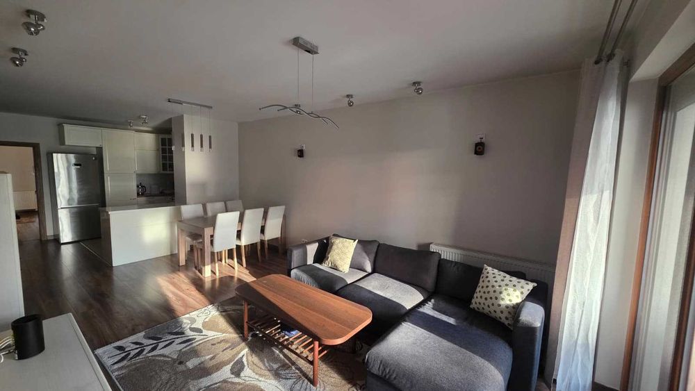 Apartament o powierzchni 84 m² z dużym tarasem – Wiślane Tarasy