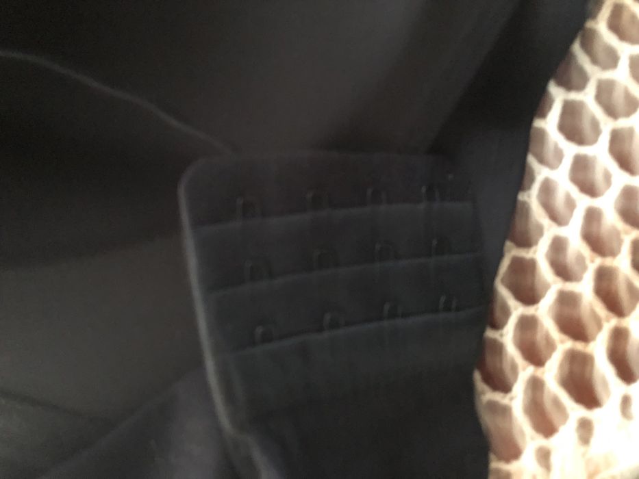 Wygodny Bezszwowy Biustonosz / Top – Rozmiar 3XL (czarny)