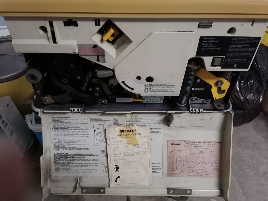 Impressora SHARP SF-750 de 1980/1