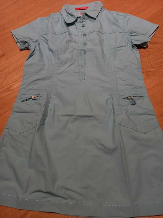 Vestido turquesa 1 ano