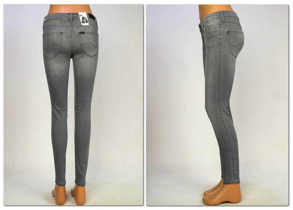Spodnie damskie Lee Scarlett Grey Skinny W27 L35