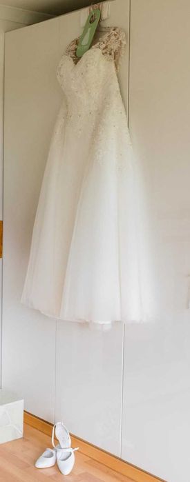 suknia ślubna rozm. 48/50 + welon