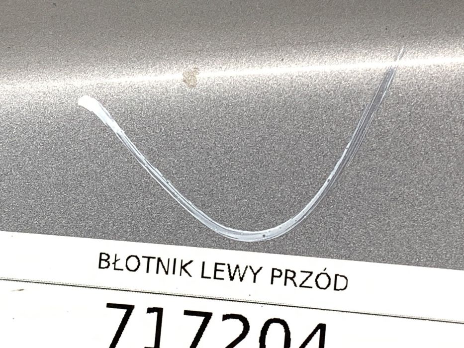 BŁOTNIK LEWY PRZÓD BMW E60 Sedan/Limuzyna 03-10 SREBRNY OSŁONA