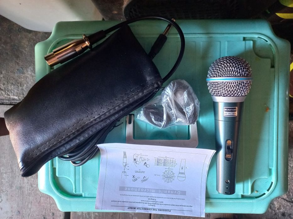 140zł.-Beta Sm58A MIKROFON dynamiczny profesjonalny