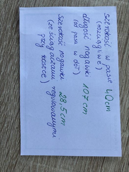 Spodnie lniane Carry