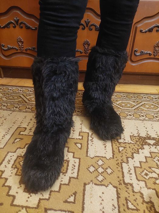 Cупертеплые Унты Мех внутри нат. войлок, Чехия 41-42 р, Унисекс Новые