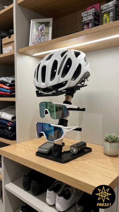 Organizador de Prateleira para Acessórios de Ciclismo - PRO321