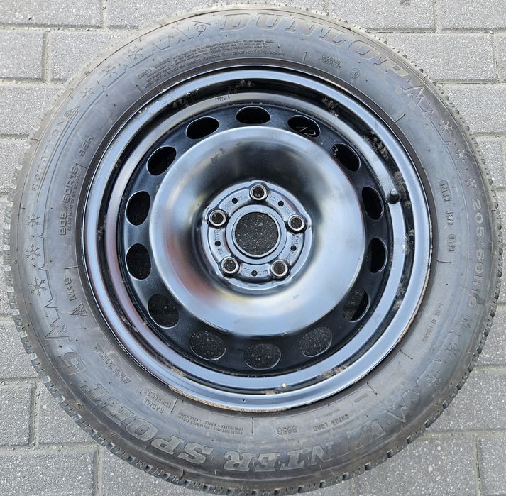 4x Felgi stalowe Volkswagen 16 5x112 ET46 57,1 Caddy Golf Jetta [1259]