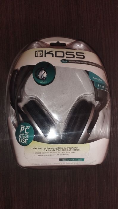 Навушники KOSS SB45 mini jack 3.5, також є нові Bluetooth навушники