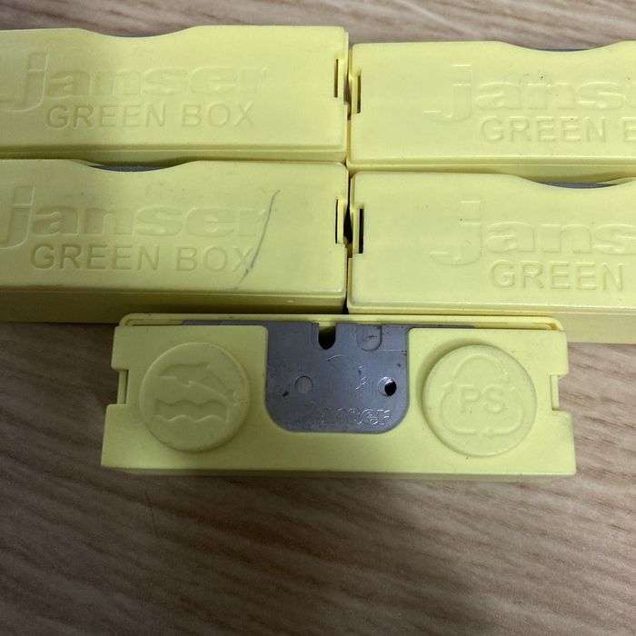Pack 5 X Janser Green Box lâminas - Novo