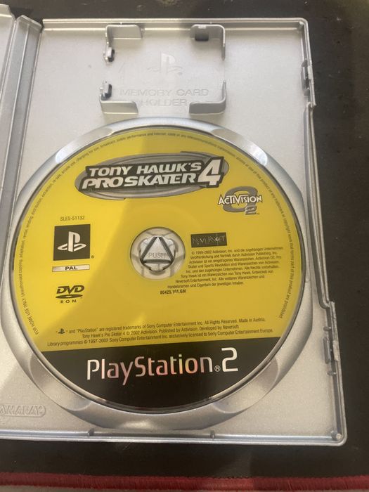 Tony hawk’s 4 ps2