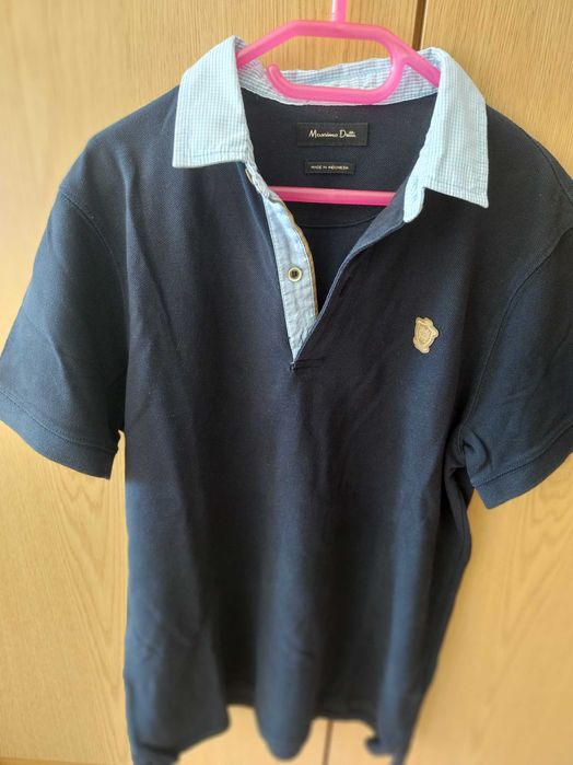 Polo azul Massimo Dutti