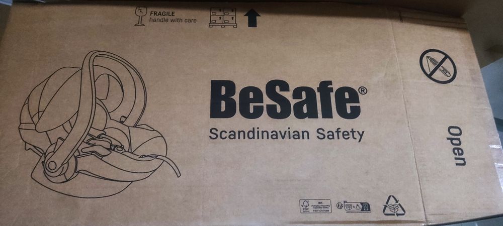 Cadeira Auto Besafe izi go modular (novo preço)X2 I-SIZE B1MGO.X1.mm -