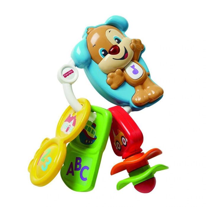 Chaveiro cãozinho fisher price para bebé