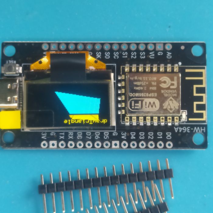 Мікроконтролер NodeMCU ESP8266 з OLED-дисплеєм