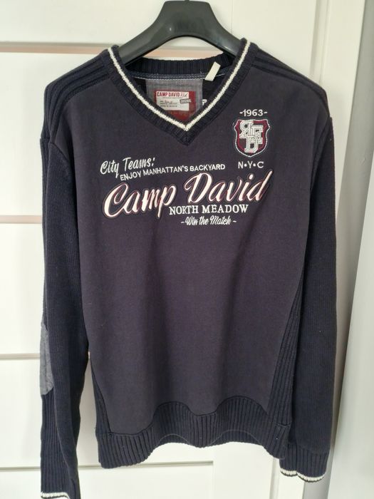 Ekskluzywny sweter męski camp David
