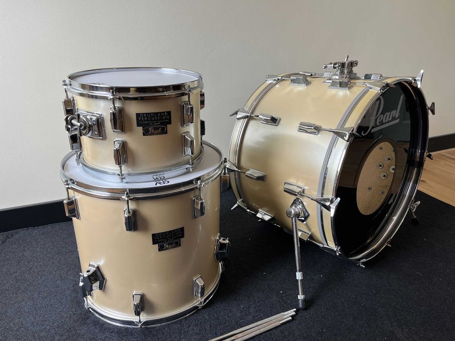 Perkusja Pearl Wood Fiberglass Japan