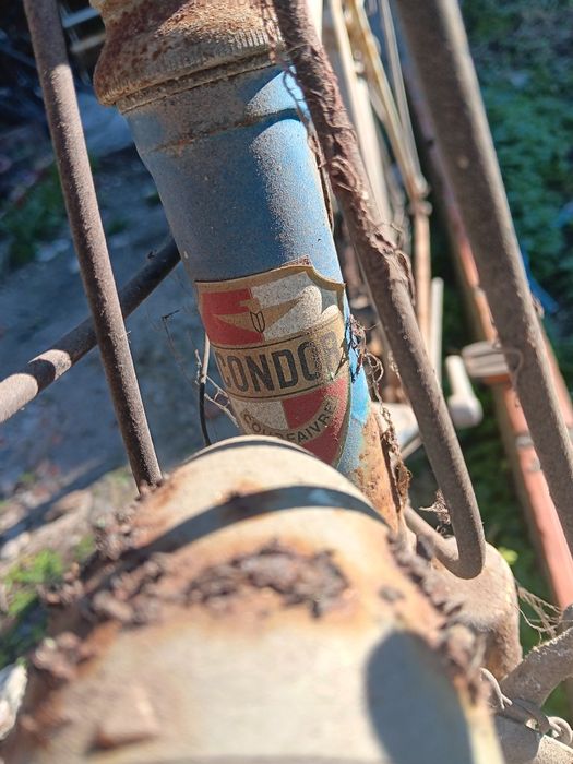 Bicicleta antiga  de corrida