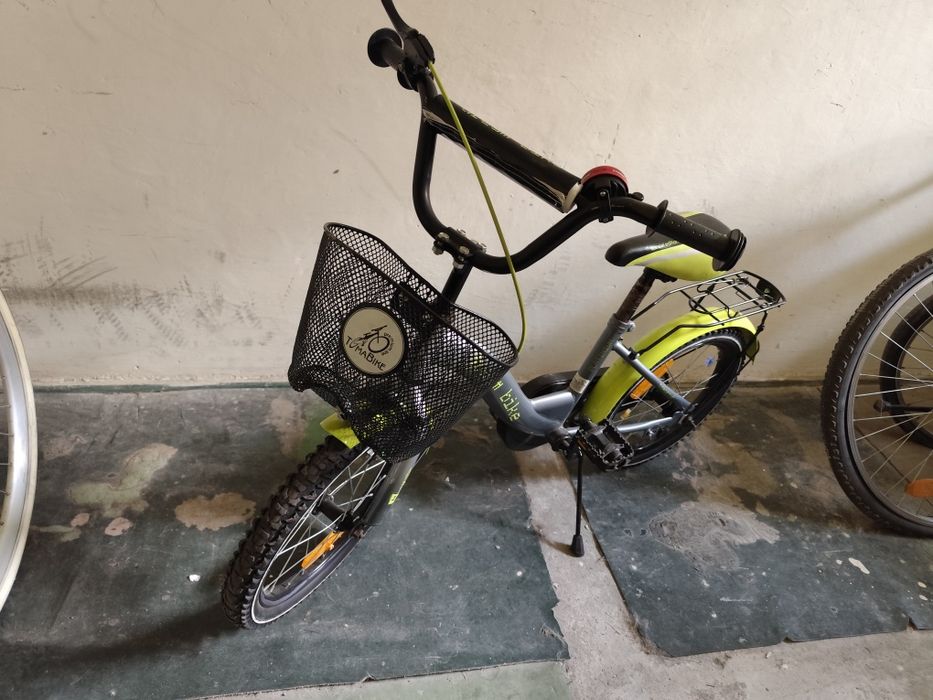 Rower chłopięcy z koszykiem