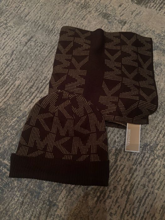 Комплект шапка шарф Michael Kors оригінал