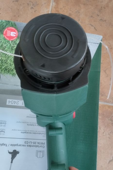 Aparador de relva Parkside a bateria 20v