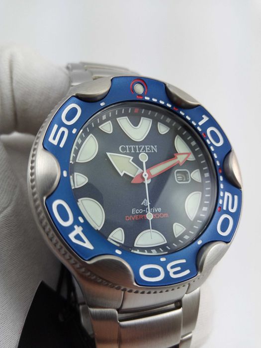Спецсерия Orca 200м японские мужские часы Citizen Eco-Drive BN0231-52L