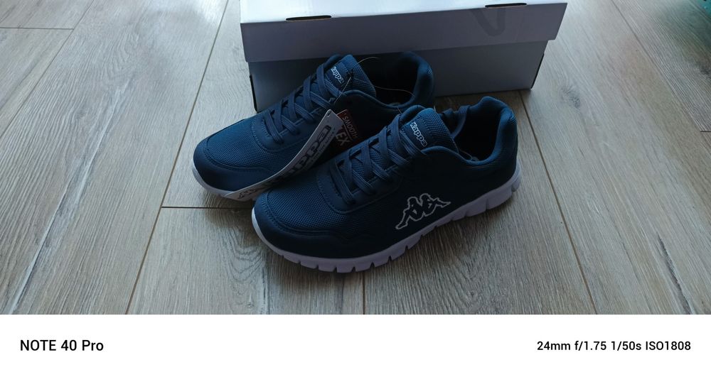 Nowe buty sneakersy damskie Kappa 38 sportowe granatowe