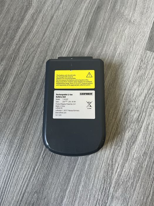 Акумулятор для пилососа Leiheit T-DC02F