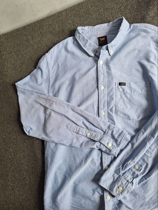 Чоловіча блакитна сорочка Lee