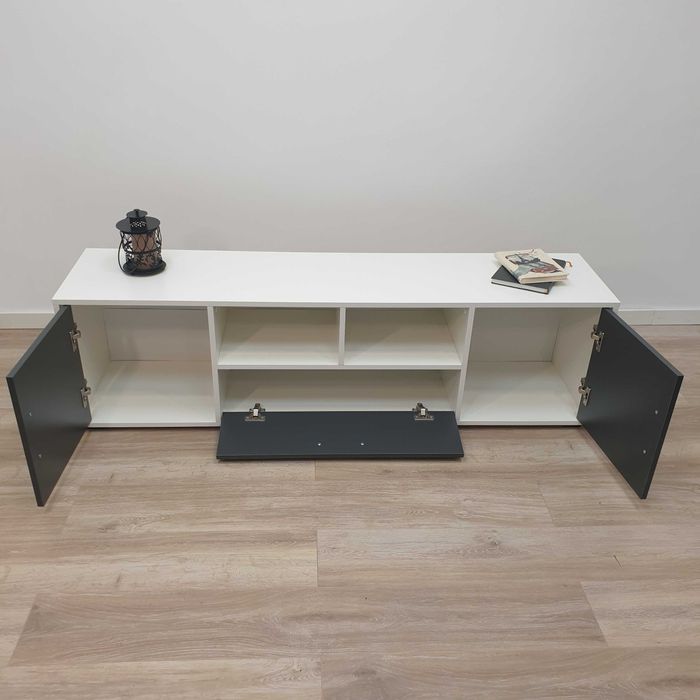 Комод "Мадрид" "Білий".Тумба під телевізор.Меблі для спальні.Офісні.