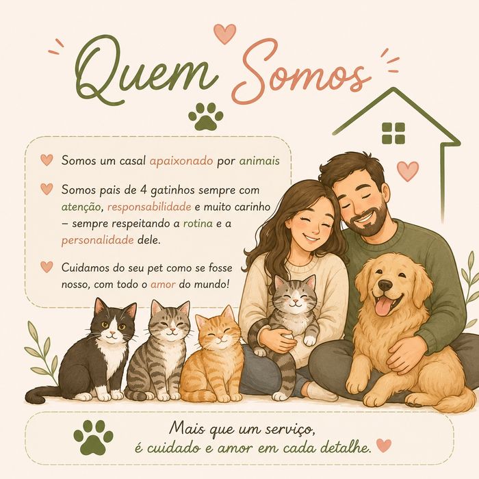 Pet Sitting Felgueiras e arredores