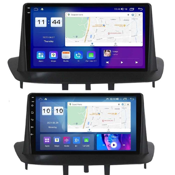Магнитола андроїд для Renault Megane 3 9 дюймів, CarPlay