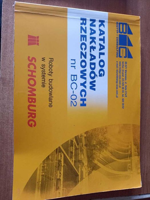 Katalog Nakładów Rzeczowych BC-02 Schomburg