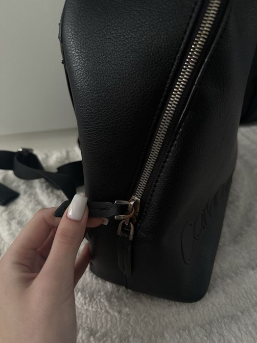 Шкіряний рюкзак Calvin Klein