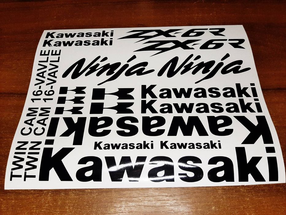 Наклейки на мотоцикл Kawasaki ninja zx6r zx7 zx10 zx zx14 zx11