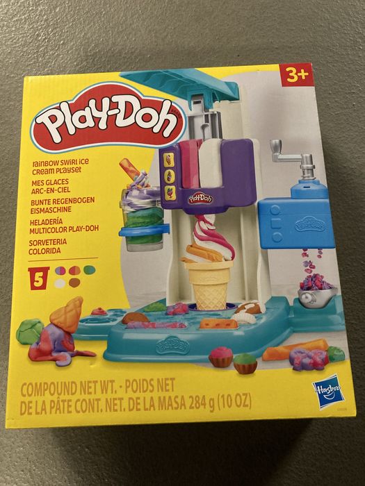 Play Doh zakręcona lodziarnia nowa