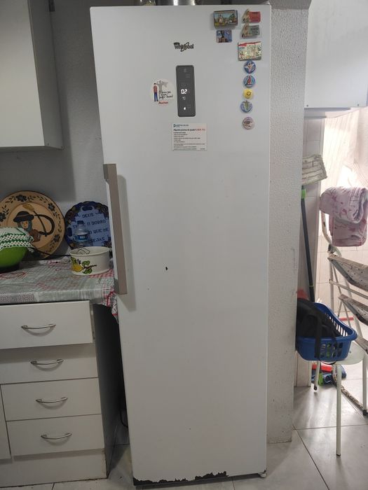 Frigorífico a funcionar