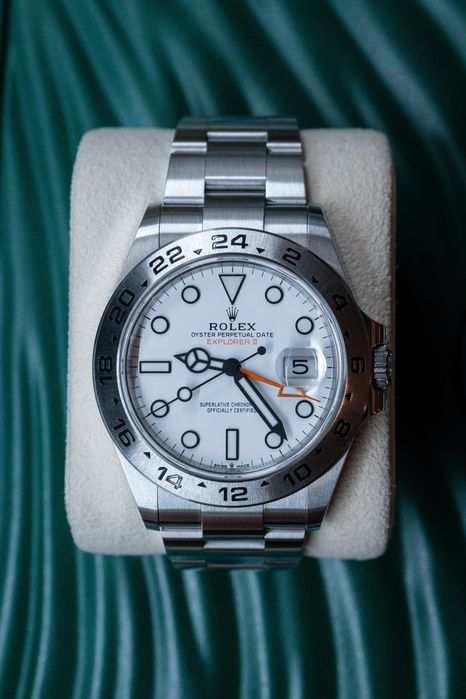 Rolex Explorer II 226570 Polar White Full Set 2024