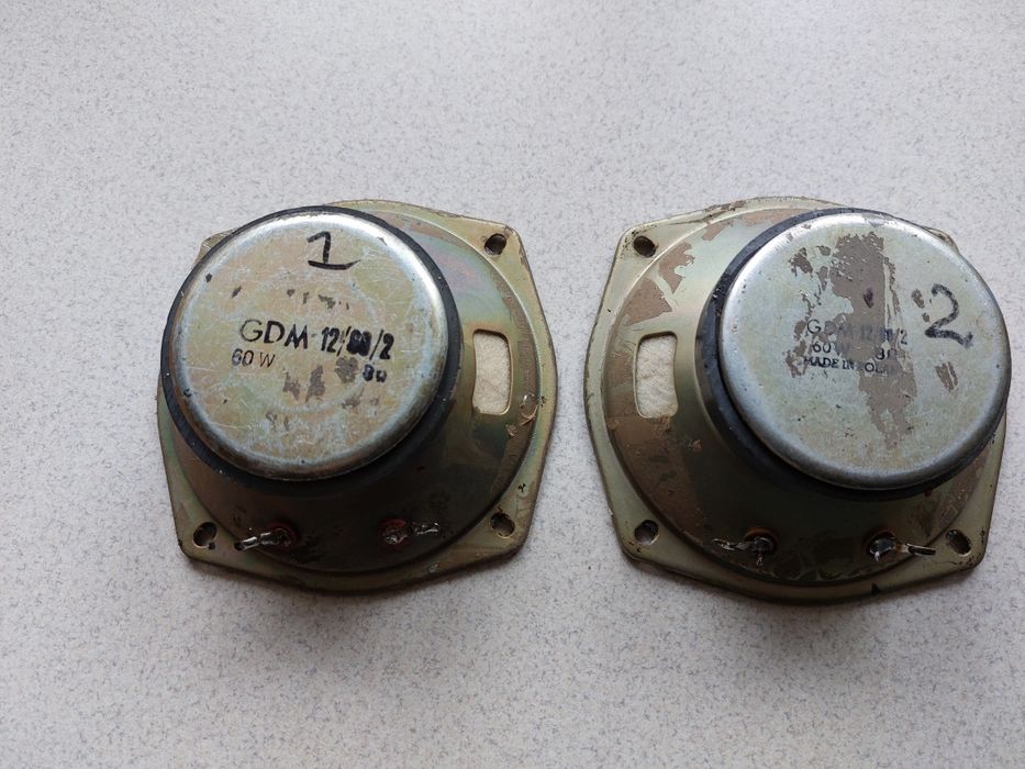 Głośniki średniotonowe Tonsil GDM 12/60/2