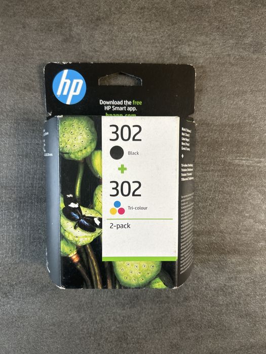 Nowy tusz Hp 302 zestaw