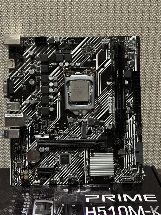 Метеринчкая плата ASUS H510 lga 1200