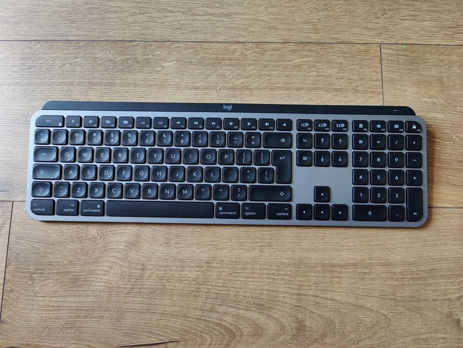 Klawiatura bezprzewodowa logitech mx for Mac szara