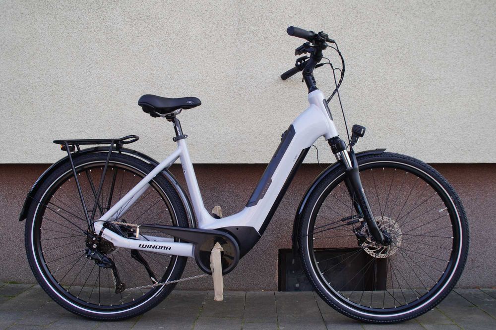 Rower elektryczny Nowy Winora tarcze 500wh Smart system