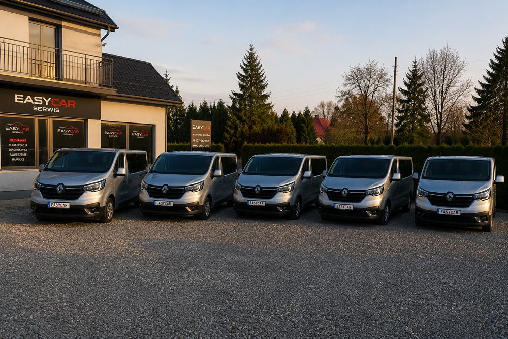 ***Wynajem BUS 9 osób Renault Trafic  2026 ! KRAKÓW LOTNISKO ***