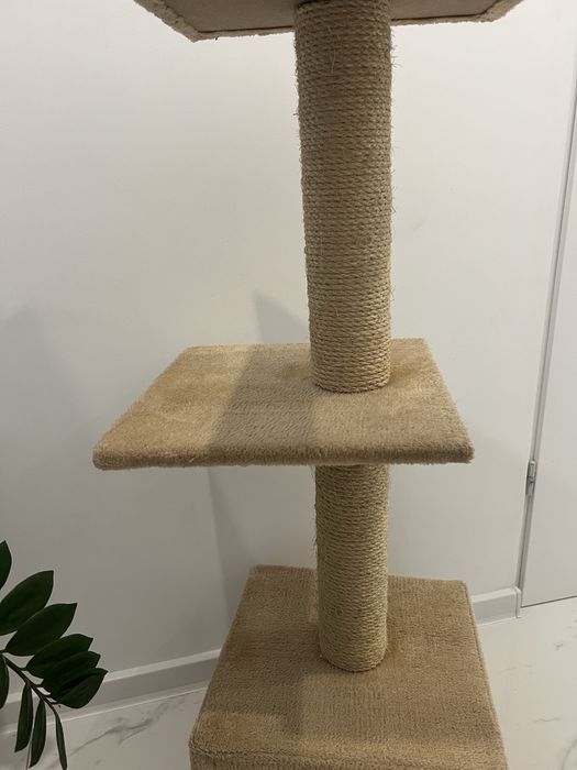 Drapak dla kota beżowy 100cm