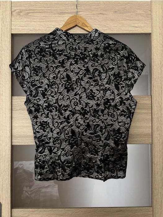 Bluzka wiązana elegancka sylwestrowa urodziny święta impreza