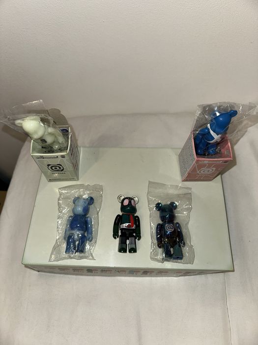 Lote 10 Bearbricks 100%