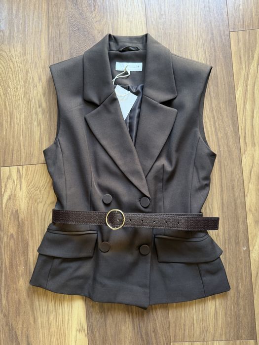 Kamizelka Zara rozm S z paskiem